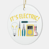Het is Electric Keramisch Ornament (Links)