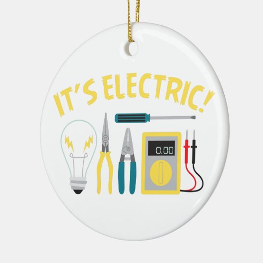 Het is Electric Keramisch Ornament (Links)