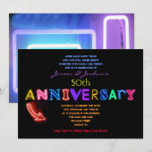 HET IS ELEKTRISCH! Uitnodiging tot 50e Jubileum vo (Voorkant / Achterkant)