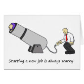 Het is eng om een nieuw Job Circus Cannon te begin (Voorkant Horizontaal)