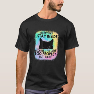 Het Is Erg Druk Hier Kat Ik Verf T-shirt