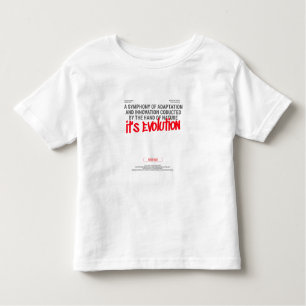 Het is Evolutie Kinder Shirts