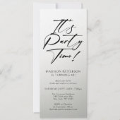 Het is feestdag 40e verjaardag Eenvoudige legant Kaart (Voorkant)