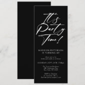 Het is feestdag 40e verjaardag Eenvoudige legant Kaart (Voorkant / Achterkant)