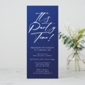 Het is feestdag 40e verjaardag Eenvoudige legant Kaart (Staand voorkant)