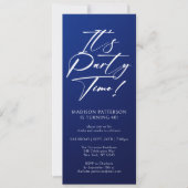 Het is feestdag 40e verjaardag Eenvoudige legant Kaart (Voorkant)