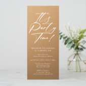 Het is feestdag 40e verjaardag Eenvoudige legant Kaart (Staand voorkant)