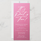 Het is feestdag 40e verjaardag Eenvoudige legant Kaart (Voorkant)