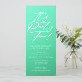 Het is feestdag 40e verjaardag Eenvoudige legant Kaart (Staand voorkant)