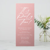 Het is feestdag 40e verjaardag Eenvoudige legant Kaart (Staand voorkant)