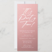 Het is feestdag 40e verjaardag Eenvoudige legant Kaart (Voorkant)