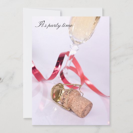 Het is feesttijd kaart (Voorkant)