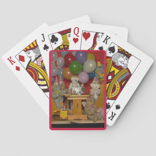 Het is feesttijd. pokerkaarten (Achterkant)