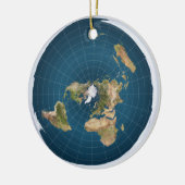 Het is Flat. Nee, echt. Keramisch Ornament (Links)