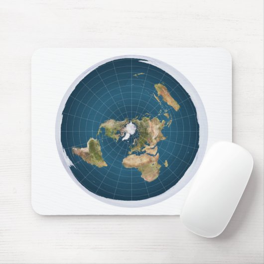 Het is Flat. Nee, echt. Muismat (Met muis)