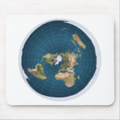 Het is Flat. Nee, echt. Muismat (Voorkant)