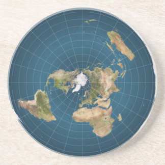 Het is Flat. Nee, echt. Zandsteen Onderzetter