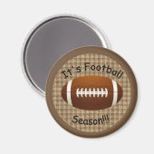 Het is Football Seizoensmagneet Magneet (Voorkant / Achterkant)
