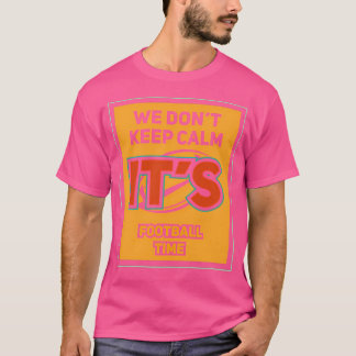 Het is Football tijd T-shirt
