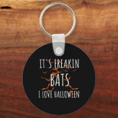 Het is Freakin Ts I Love Halloween Fun Ts Quote Sleutelhanger (Voorkant)