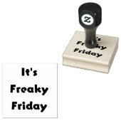 Het is Freaky Vrijdag Rubberstempel (Gestempeld)