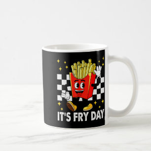 Het is Fri Dag - Grappige Franse Friet Fast Food Koffiemok