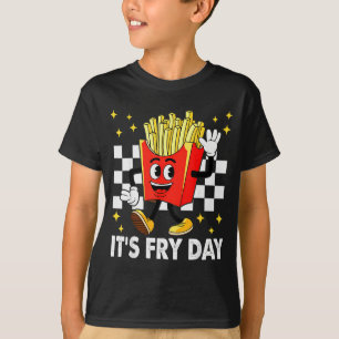 Het is Fri Dag - Grappige Franse Friet Fast Food  T-shirt