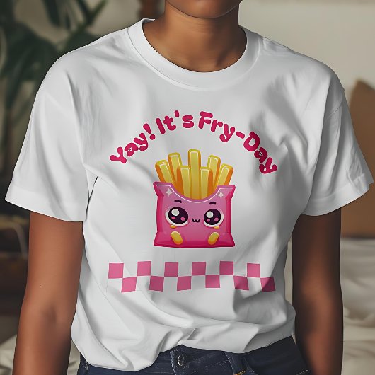 Het is Fry-Day Shirt Schattige Vrijdag Gift voor F