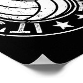 Het is Game Day Y'all Funny Volleyball Player Vbal Poster (Hoek)