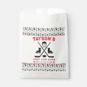 Het is Game Time Hockey 1e verjaardag partij Bedankzakje (Voorkant)