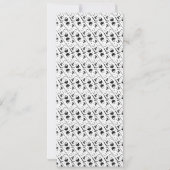 Het is Game Time Hockey Ticket 1e verjaardagsfeest Kaart (Achterkant)