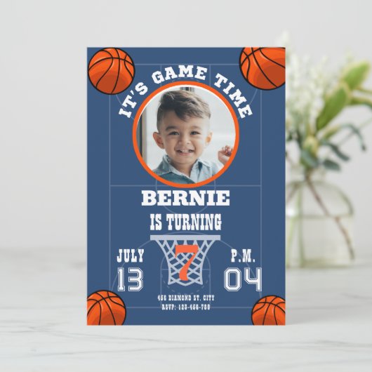 HET IS GAME TIME VERJAARDAG FEEST KAART (Staand voorkant)