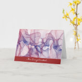 Het is gecompliceerd Wenskaart van de Liefde Kaart (Gele Bloem)