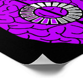 Het Is Geen Aanval Ik Buffer Epilepsie Bewustzijn Poster (Hoek)