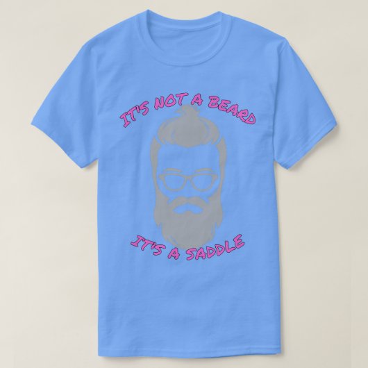 Het is geen baard met een superieur design 1 t-shirt (Design voorkant)