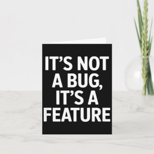 Het is geen bug, het is een functie grappige uitdr kaart