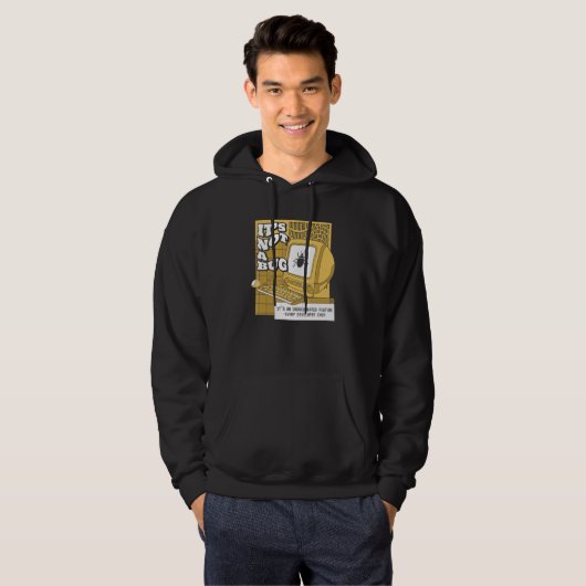 Het is geen bug On gedocumenteerde functie Coder S Hoodie (Voorkant volledig)