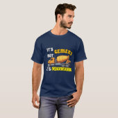 het is geen cement dat het beton is t-shirt (Voorkant volledig)