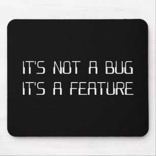 Het is geen Coding Bug Het is een Programmeringsfu Muismat