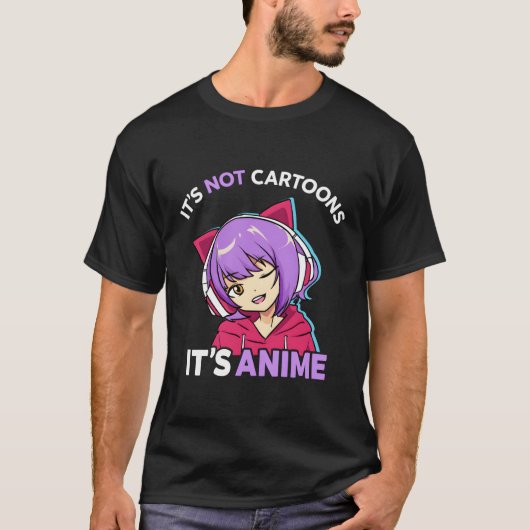 Het is geen coons, het is anime t-shirt (Voorkant)