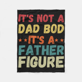 Het Is Geen Dad Bod Het Is Een Vaderfiguur Shirt V Fleece Deken