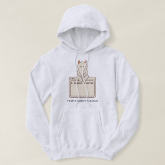Het is geen demon, het is een Daemon Grappige Linu Hoodie