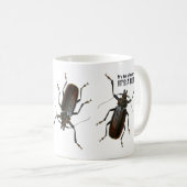 Het is geen eigenschap, het is een boeiend - grapp koffiemok (Voorkant rechts)