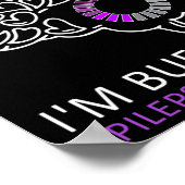 Het is geen epileptische aanval, ik buffer Epileps Poster (Hoek)