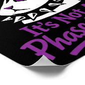 Het Is Geen Fase Mama Grappige Emo Paashaas Poster (Hoek)