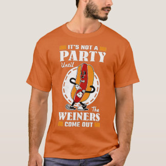 Het is geen feest tot de vrouw komt, BBQ H T-shirt