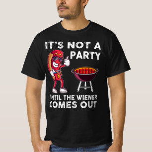 Het is geen feest tot de vrouw komt, grappig t-shirt
