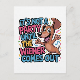 Het Is Geen Feest Tot De Wiener Tevoorschijn Komt Kaart