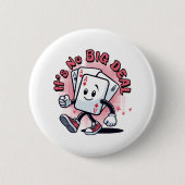 Het Is Geen Groot Probleem Ronde Button 5,7 Cm (Voorkant)