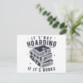 Het Is Geen Hamsteren Als Het Boeken Zijn Boek Lie (Staand voorkant)